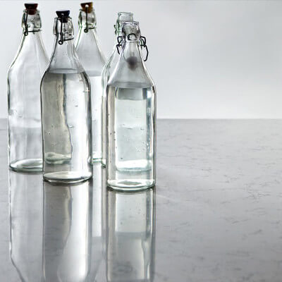 Silestone polerad yta