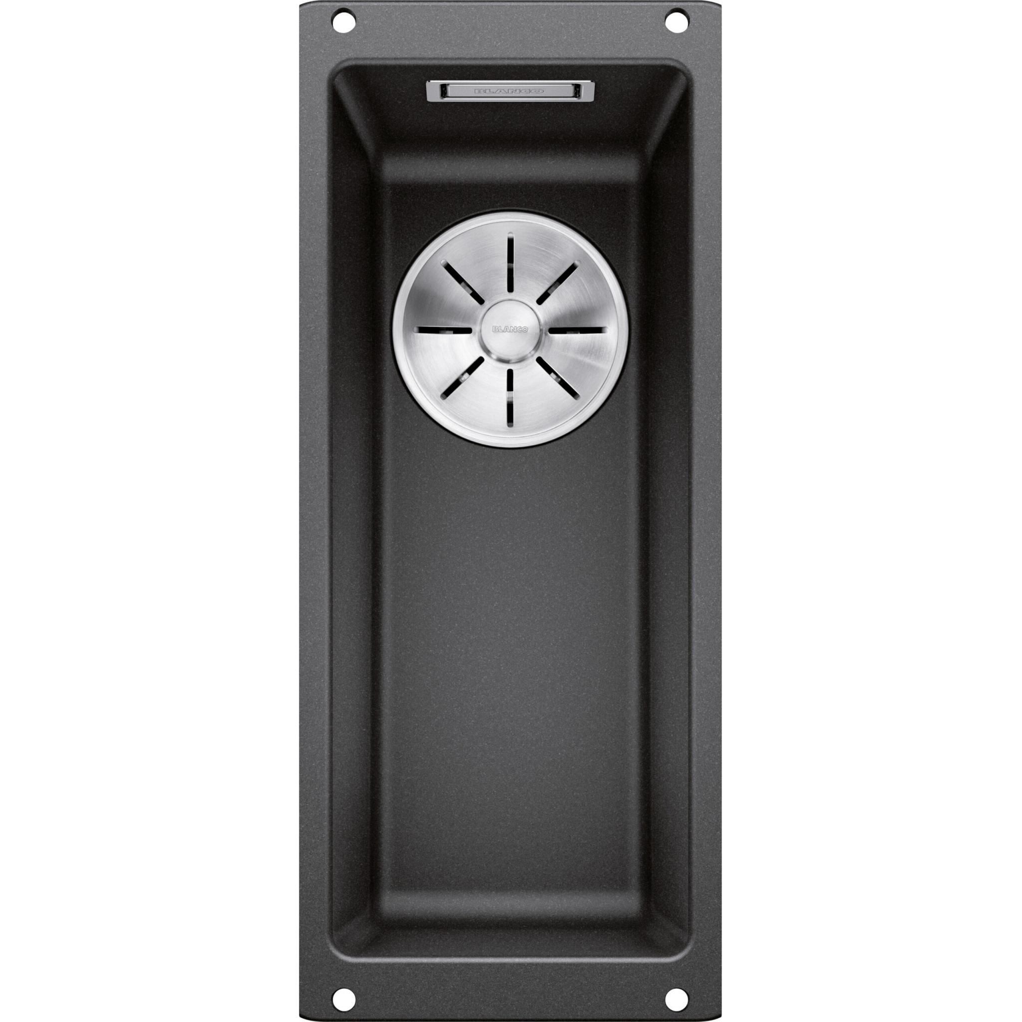 Blanco Subline 160-U Silgranit Infino - Svart Blanco Subline 160-U Silgranit Infino - Svart