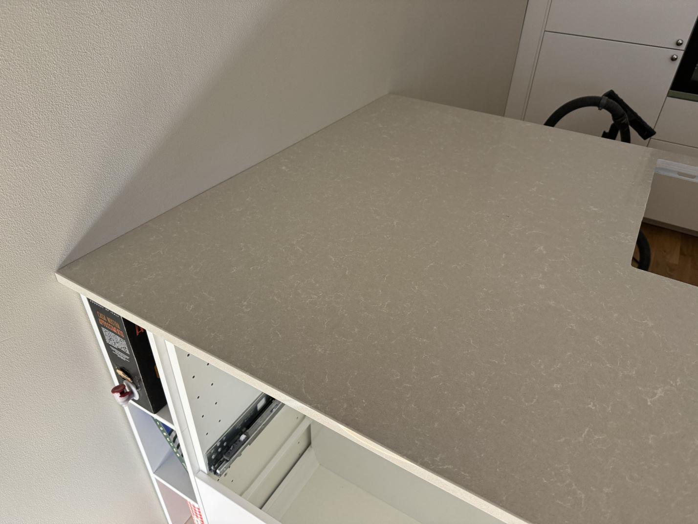 Technistone Noble Ivory White - Malmö - montering  23-01-2024