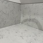 Technistone Noble Carrara - Båstad - montering  23-01-2024
