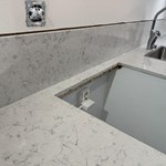 Technistone Noble Carrara - Båstad - montering  23-01-2024
