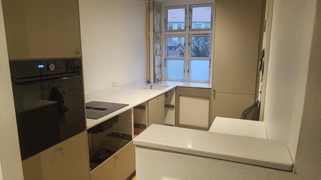 Silestone Miami White - Valby  - montering  23-01-2024