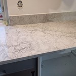 Caesarstone Moorland Fog - malmö - montering  23-01-2024