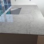 Caesarstone Moorland Fog - malmö - montering  23-01-2024