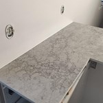 Caesarstone Moorland Fog - malmö - montering  23-01-2024