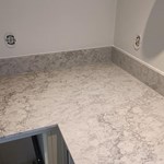 Caesarstone Moorland Fog - malmö - montering  23-01-2024