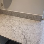 Caesarstone Moorland Fog - malmö - montering  23-01-2024