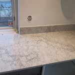 Caesarstone Moorland Fog - malmö - montering  23-01-2024