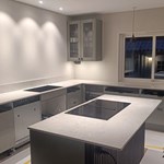 Caesarstone Bianco Drift - Tidaholm - montering  23-01-2024