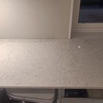 Caesarstone Bianco Drift - Tidaholm - montering  23-01-2024