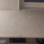 Caesarstone Bianco Drift - Tidaholm - montering  23-01-2024
