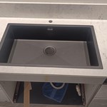 Caesarstone Bianco Drift - Tidaholm - montering  23-01-2024