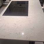 Caesarstone Bianco Drift - Tidaholm - montering  23-01-2024