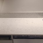 Caesarstone Bianco Drift - Tidaholm - montering  23-01-2024