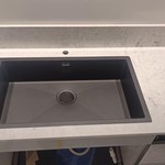 Caesarstone Bianco Drift - Tidaholm - montering  23-01-2024