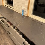 Dekton Kelya - Borås - montering  23-01-2024