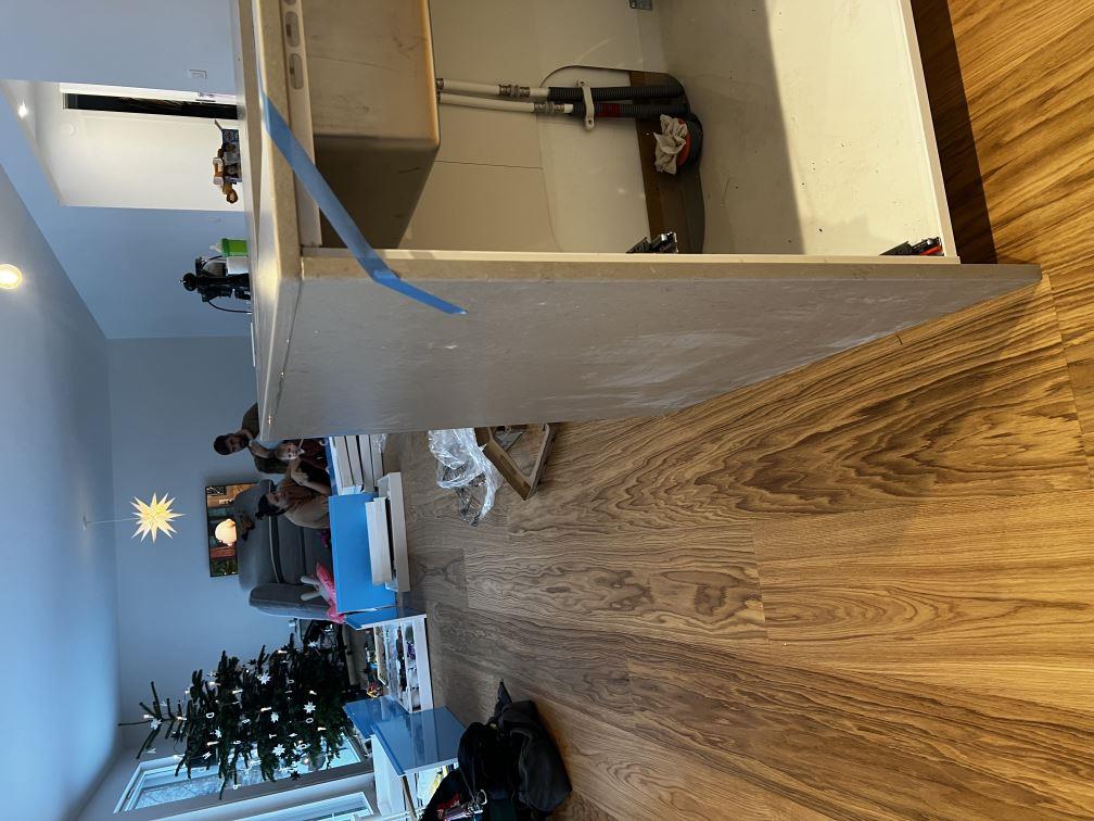 Silestone Coral Clay - Borås - montering  23-01-2024