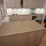 Silestone Coral Clay - Solna - montering  23-01-2024