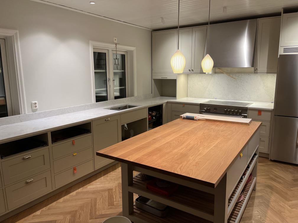 Technistone Mystery White - Bromma - montering  23-01-2024