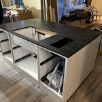 Dekton Laurent - Gränna - montering  23-01-2024