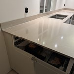 Silestone Coral Clay - Uddebo - montering  23-01-2024