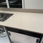 Silestone Coral Clay - Uddebo - montering  23-01-2024