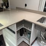 Silestone Coral Clay - Uddebo - montering  23-01-2024