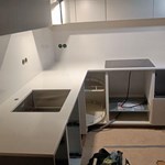 Silestone Blanco Maple 14 - Lund - montering  27-01-2024
