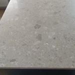 Terrazzo Perlato Royal - Skurup - montering  29-01-2024