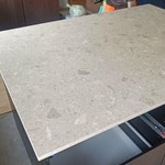 Terrazzo Perlato Royal - Skurup - montering  29-01-2024