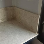 Terrazzo Perlato Royal - Skurup - montering  29-01-2024