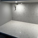 Silestone Snowy Ibiza - Kalmar - montering  07-02-2024