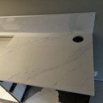 Silestone Eternal Calacatta Gold - Malmö - montering  13-02-2024