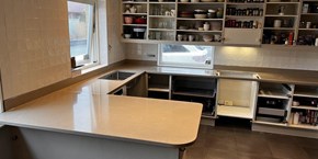 Silestone Coral Clay - Oxie - montering  19-02-2024