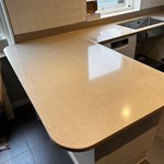 Silestone Coral Clay - Oxie - montering  19-02-2024